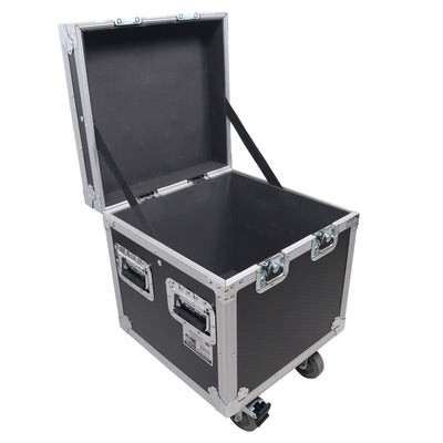 ProX ATA Utility Flight Travel Heavy-Duty Storage Road Case with 4" in casters – 18"x18"x18' Exterior