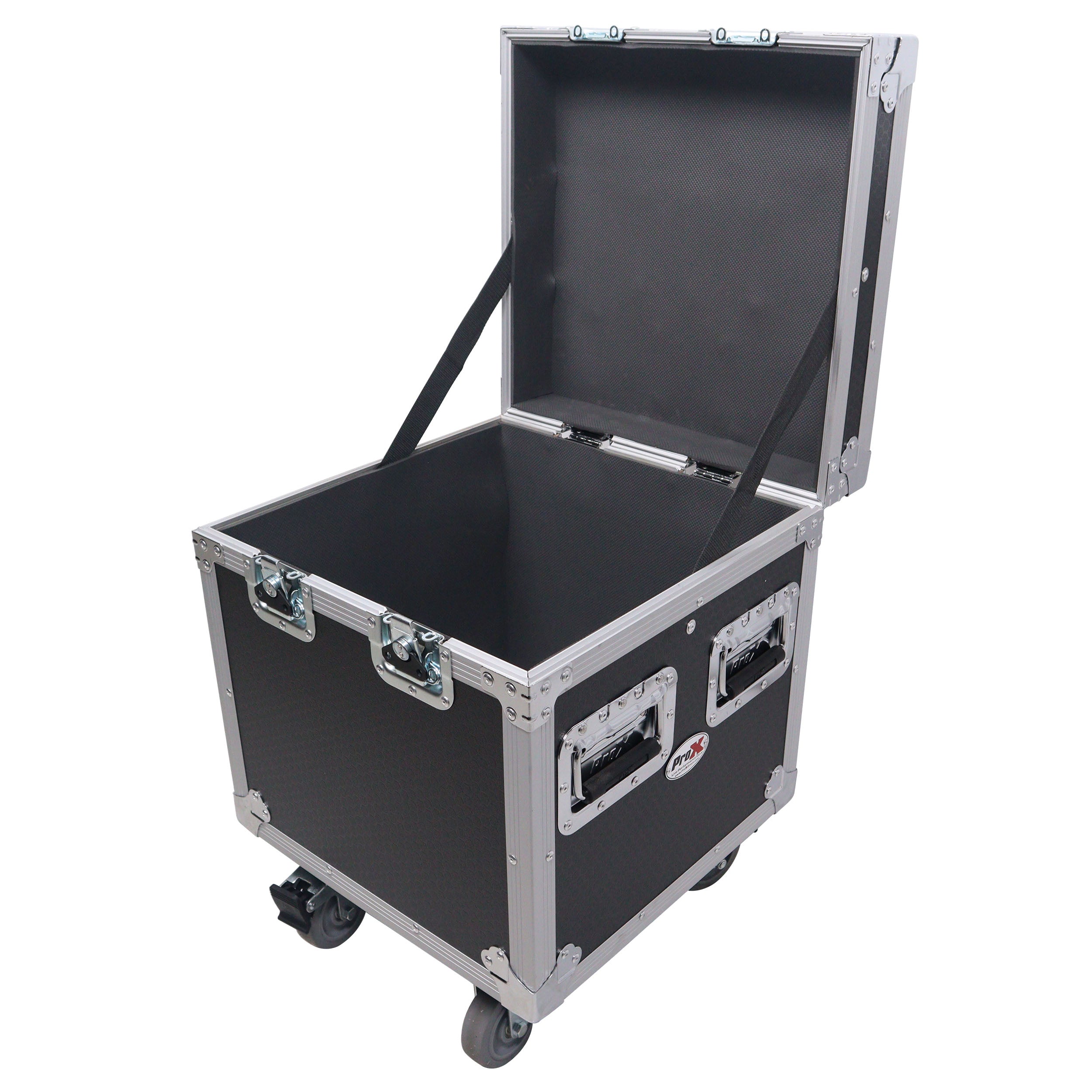 ProX ATA Utility Flight Travel Heavy-Duty Storage Road Case with 4" in casters – 18"x18"x18' Exterior