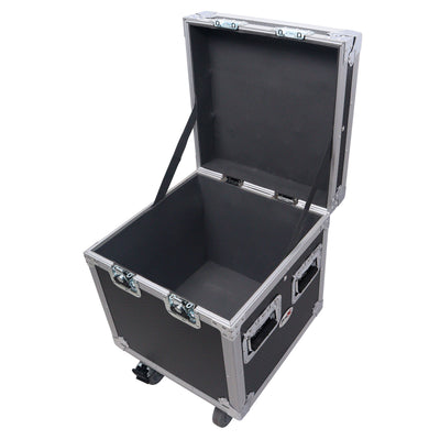 ProX ATA Utility Flight Travel Heavy-Duty Storage Road Case with 4" in casters – 18"x18"x18' Exterior