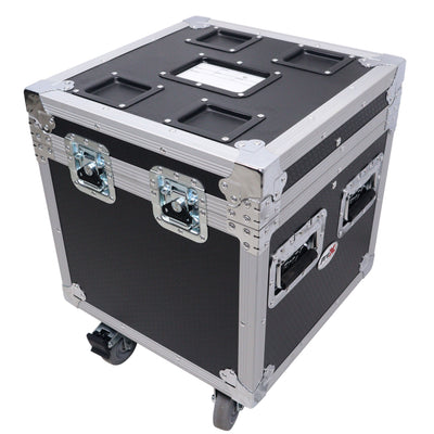 ProX ATA Utility Flight Travel Heavy-Duty Storage Road Case with 4" in casters – 18"x18"x18' Exterior