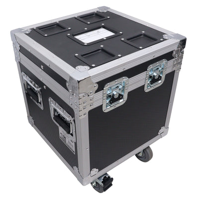 ProX ATA Utility Flight Travel Heavy-Duty Storage Road Case with 4" in casters – 18"x18"x18' Exterior