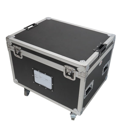 ProX 5 Tier TruckPax Utility ATA Flight Case Truck Storage Road Case with Dividers and 4" in casters – 24"x30"x68" Ext