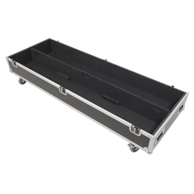 ProX Dual Light Stand XT-LS132 ATA Utility Flight Storage Road Case with 4" in casters holds 2x 7" H x 11" D x 72"W