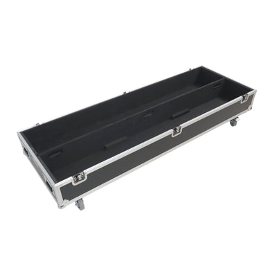 ProX Dual Light Stand XT-LS132 ATA Utility Flight Storage Road Case with 4" in casters holds 2x 7" H x 11" D x 72"W