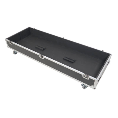 ProX Dual Light Stand XT-LS132 ATA Utility Flight Storage Road Case with 4" in casters holds 2x 7" H x 11" D x 72"W