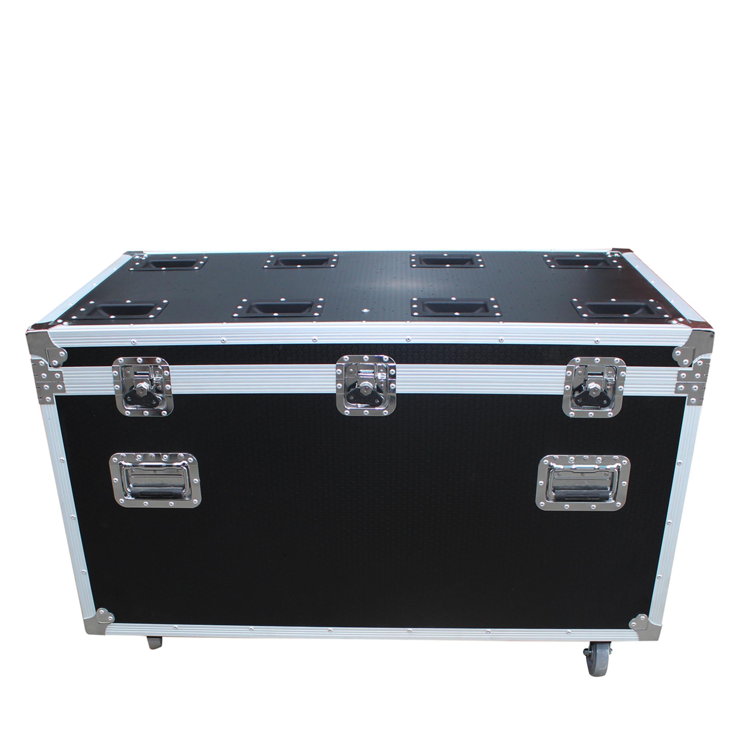 ProX Package of 3 Utility ATA Flight Travel Storage Road Case – Includes 1-Large and 2-Half Size with 4" Casters