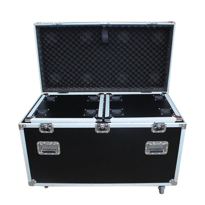 ProX Package of 3 Utility ATA Flight Travel Storage Road Case – Includes 1-Large and 2-Half Size with 4" Casters