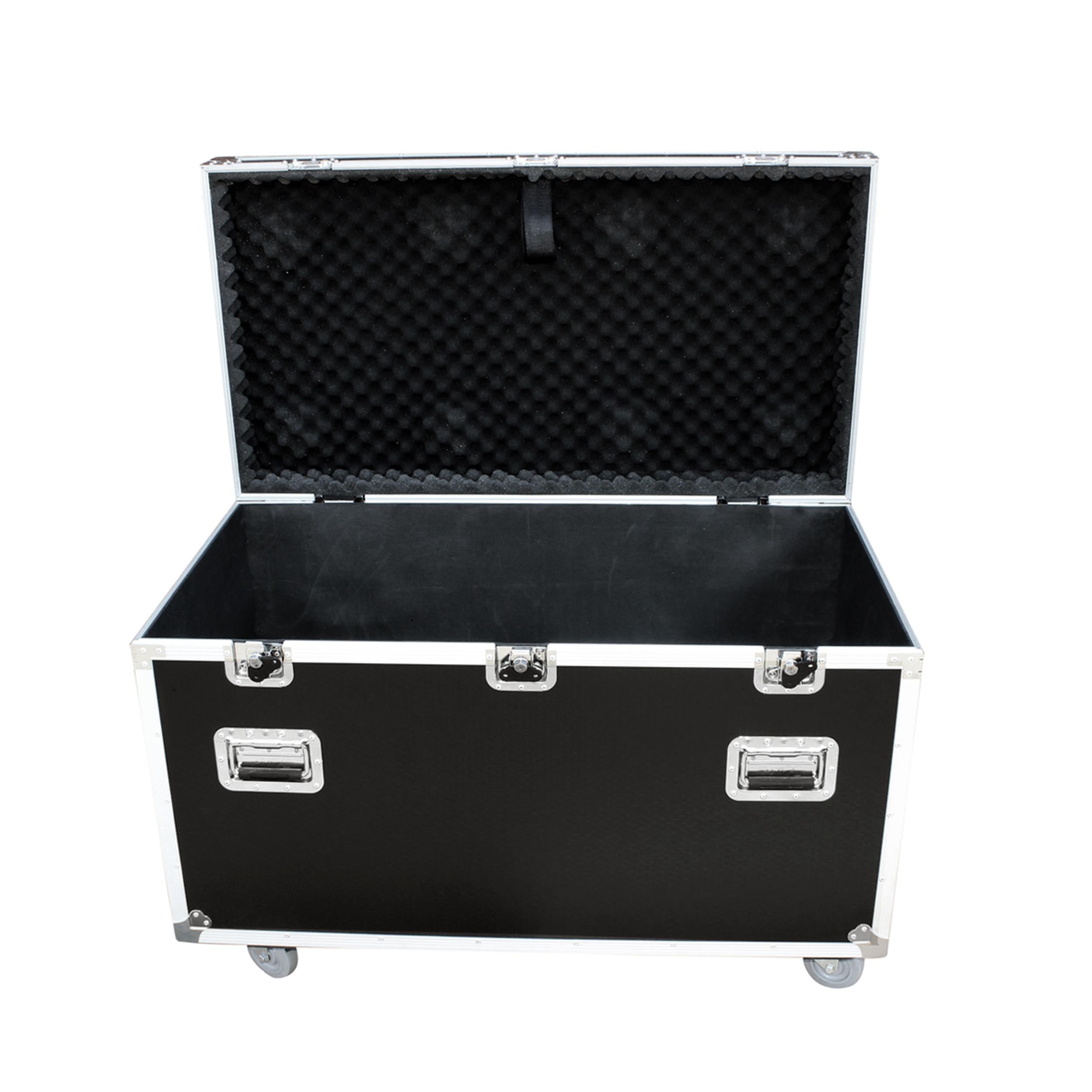 ProX Package of 3 Utility ATA Flight Travel Storage Road Case – Includes 1-Large and 2-Half Size with 4" Casters