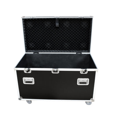 ProX Package of 3 Utility ATA Flight Travel Storage Road Case – Includes 1-Large and 2-Half Size with 4" Casters