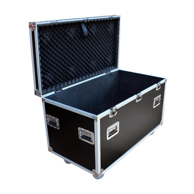 ProX Package of 3 Utility ATA Flight Travel Storage Road Case – Includes 1-Large and 2-Half Size with 4" Casters