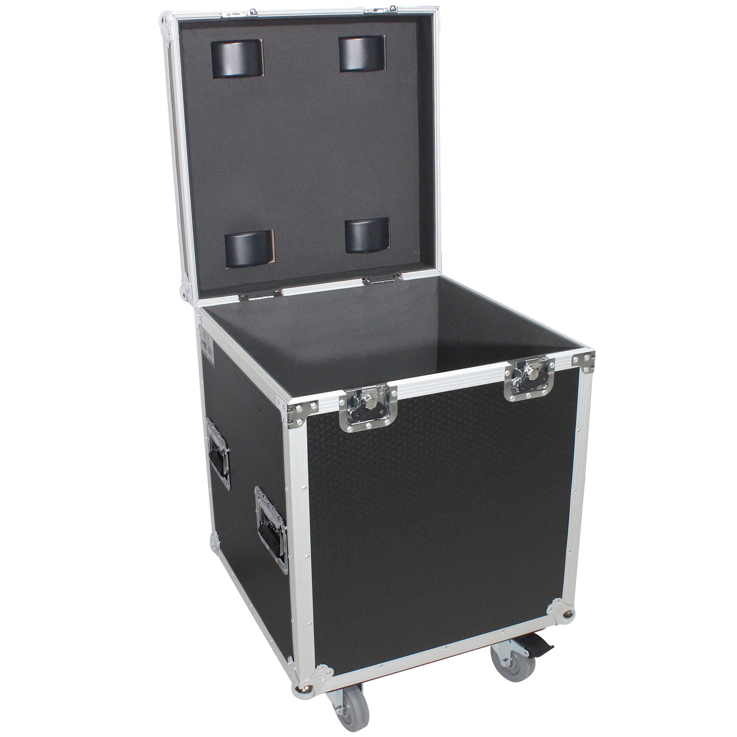 ProX ATA Utility Flight Travel Heavy-Duty Storage Road Case with 4" in casters – 22.5"x22.5"x25" Exterior