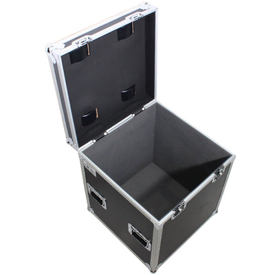ProX ATA Utility Flight Travel Heavy-Duty Storage Road Case with 4" in casters – 22.5"x22.5"x25" Exterior