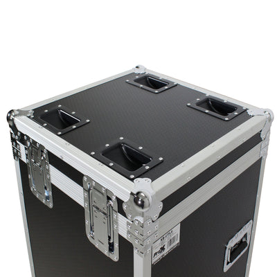 ProX ATA Utility Flight Travel Heavy-Duty Storage Road Case with 4" in casters – 22.5"x22.5"x25" Exterior