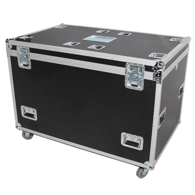 ProX TruckPax Utility ATA Flight Case Truck Storage Road Case with Dividers Tray and 4" in casters – 48"x30"x36" Ext