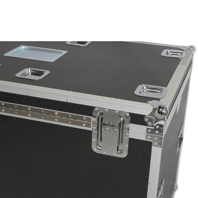 ProX TruckPax Utility ATA Flight Case Truck Storage Road Case with Dividers Tray and 4" in casters – 48"x30"x36" Ext