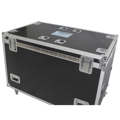 ProX TruckPax Utility ATA Flight Case Truck Storage Road Case with Dividers Tray and 4" in casters – 48"x30"x36" Ext