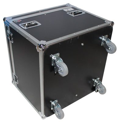 ProX ATA Utility Flight Travel Heavy-Duty Storage Road Case with 4" in casters – 29.5"x29.5"x29" Exterior