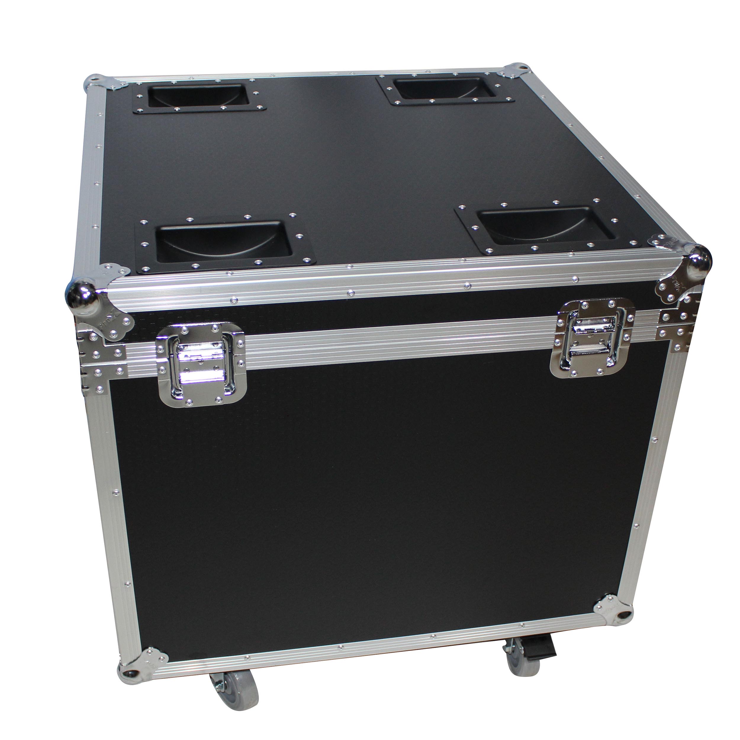 ProX ATA Utility Flight Travel Heavy-Duty Storage Road Case with 4" in casters – 29.5"x29.5"x29" Exterior