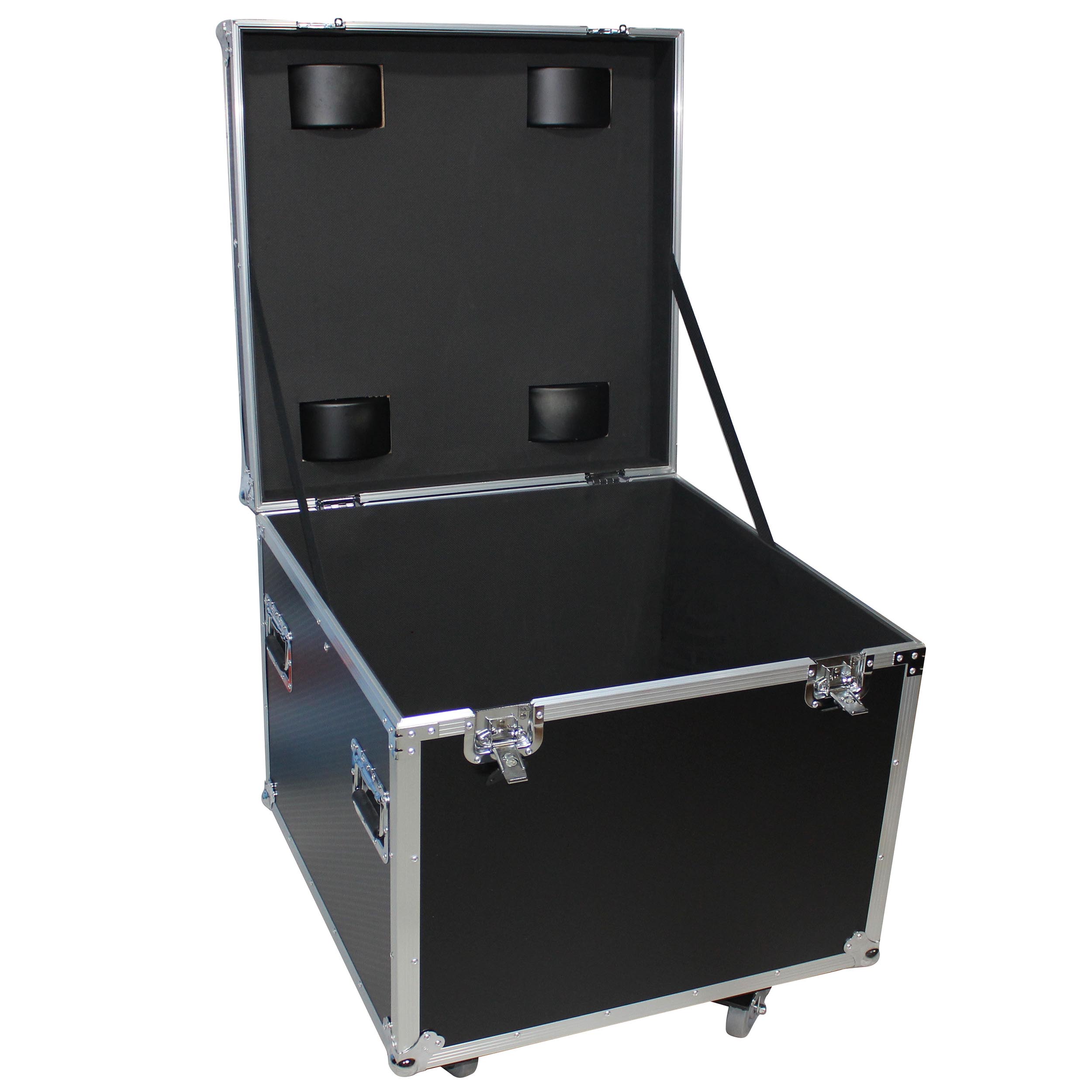 ProX ATA Utility Flight Travel Heavy-Duty Storage Road Case with 4" in casters – 29.5"x29.5"x29" Exterior
