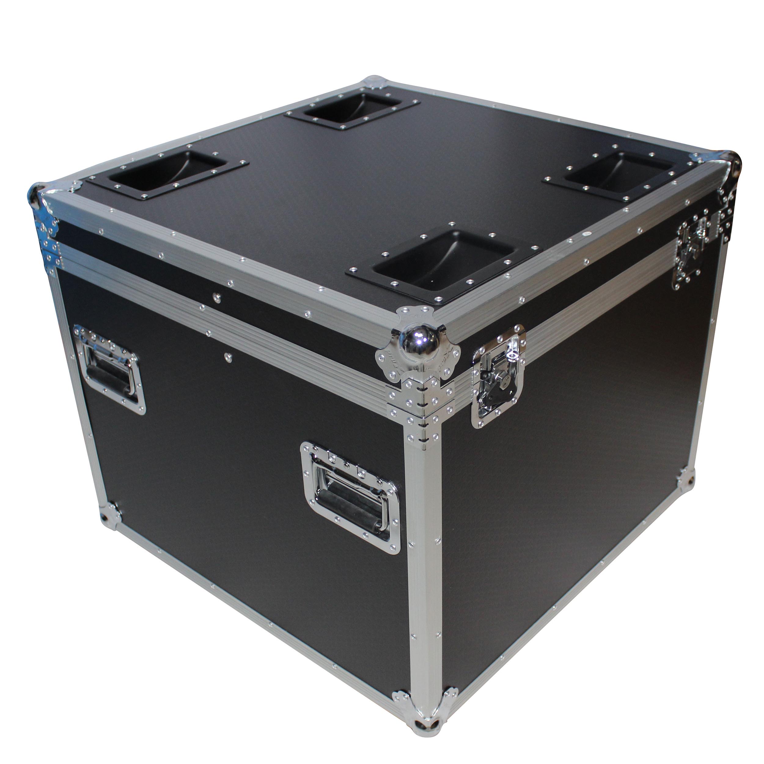 ProX ATA Utility Flight Travel Heavy-Duty Storage Road Case with 4" in casters – 29.5"x29.5"x29" Exterior