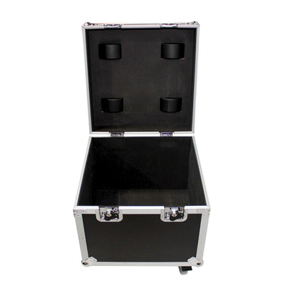 ProX ATA Utility Flight Travel Heavy-Duty Storage Road Case with 4" in casters – 20"x20"x17" Exterior