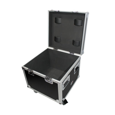 ProX ATA Utility Flight Travel Heavy-Duty Storage Road Case with 4" in casters – 20"x20"x17" Exterior