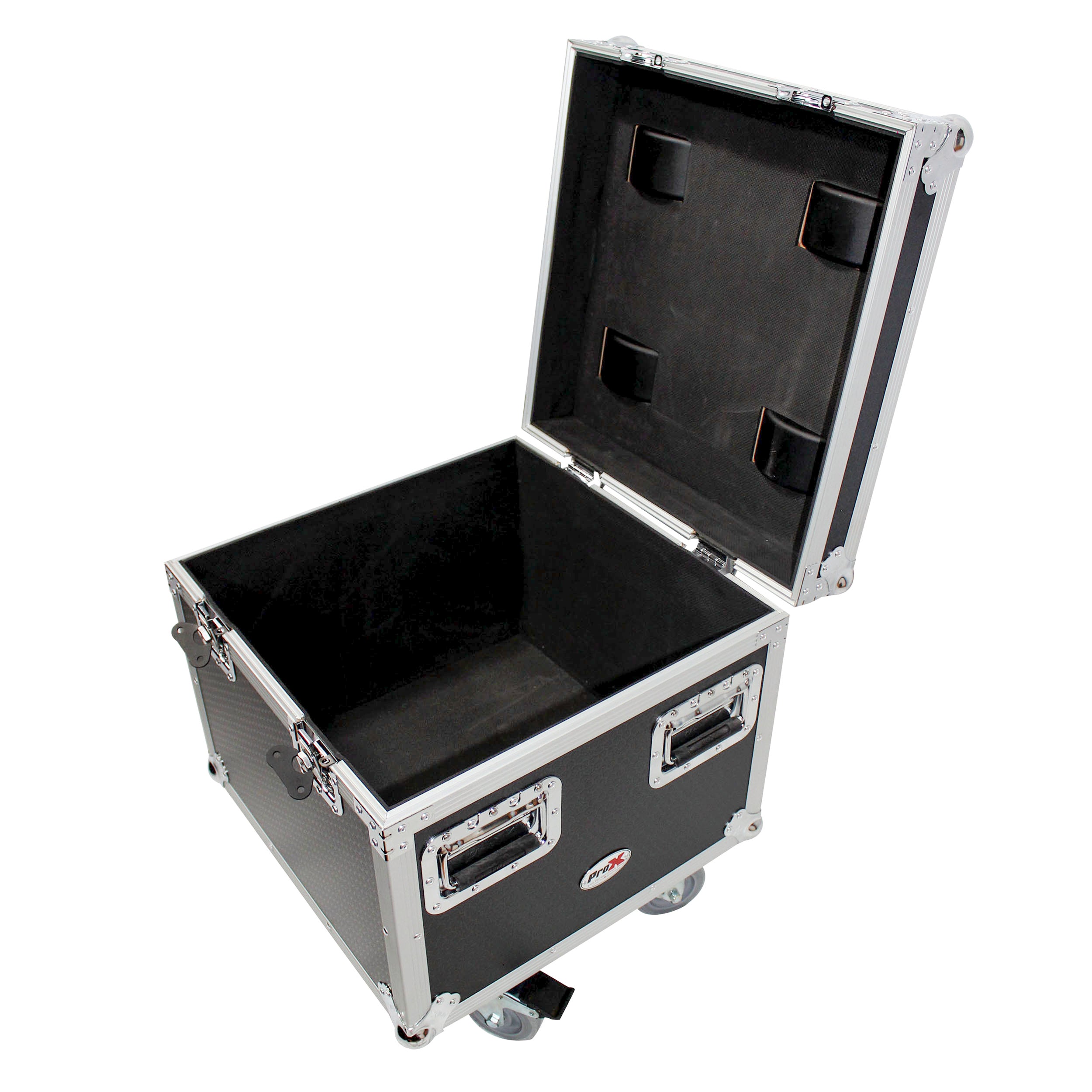ProX ATA Utility Flight Travel Heavy-Duty Storage Road Case with 4" in casters – 20"x20"x17" Exterior
