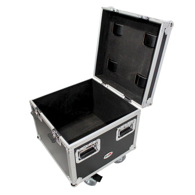 ProX ATA Utility Flight Travel Heavy-Duty Storage Road Case with 4" in casters – 20"x20"x17" Exterior