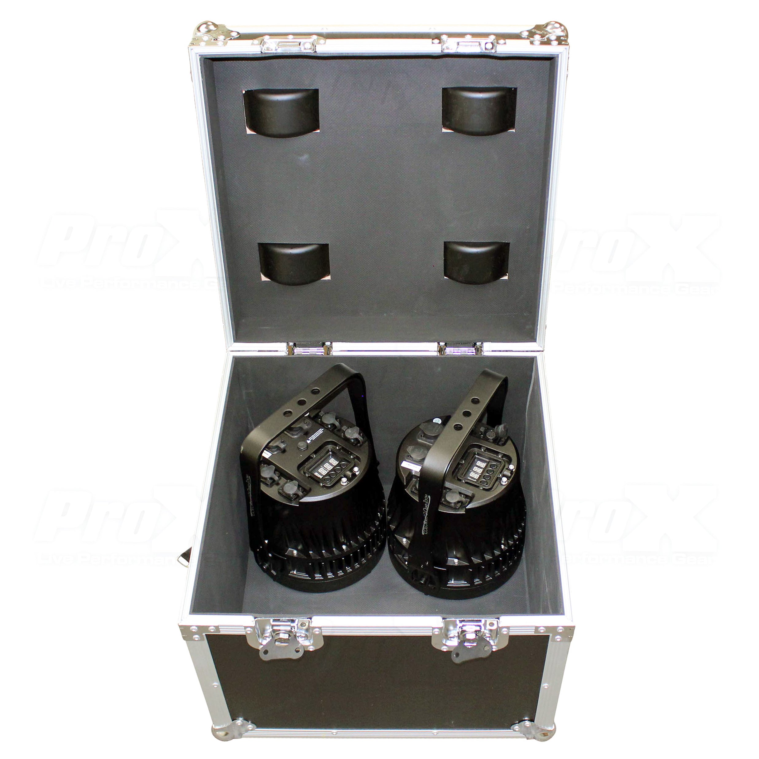 ProX ATA Utility Flight Travel Heavy-Duty Storage Road Case with 4" in casters – 20"x20"x17" Exterior