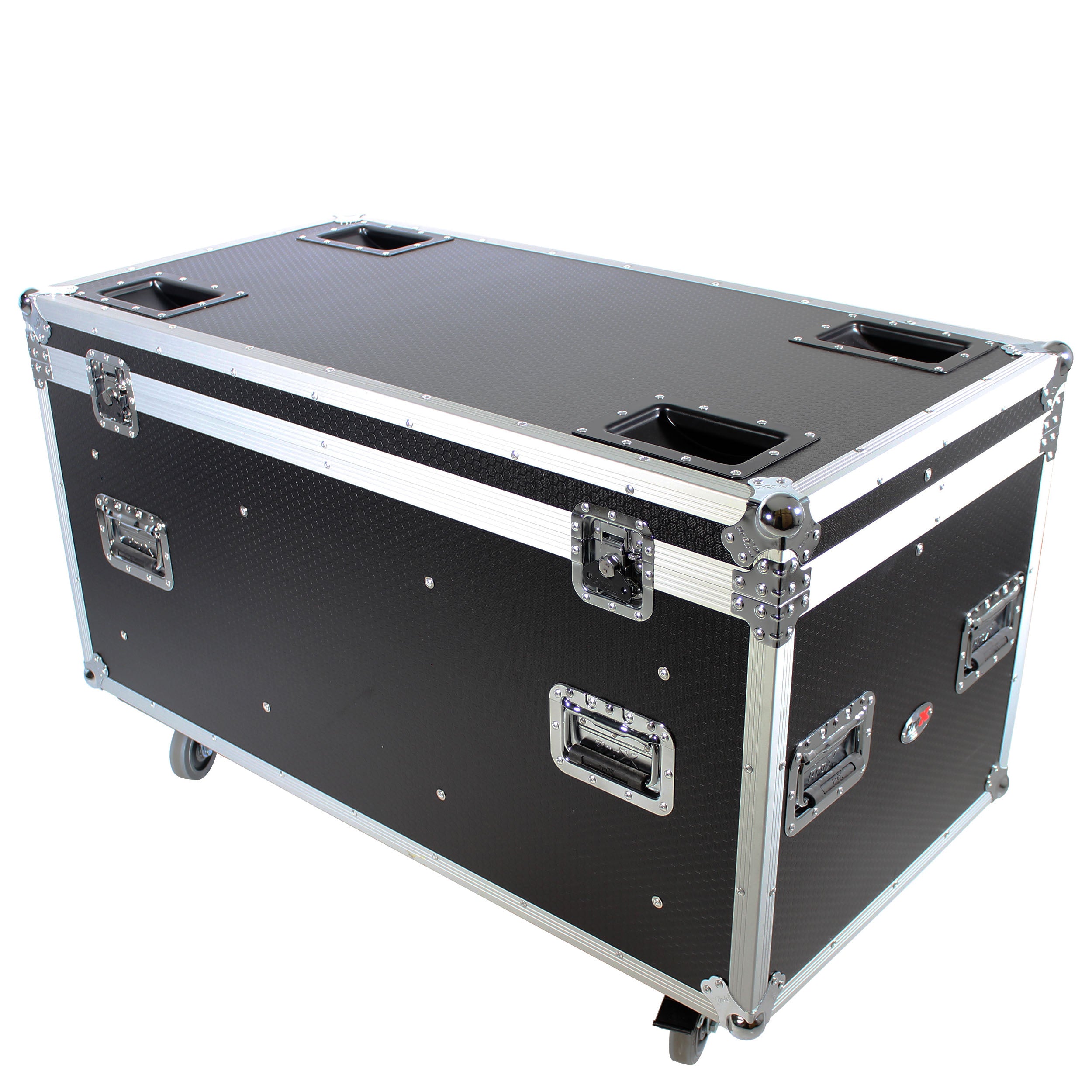 ProX ATA Utility Flight Travel Heavy-Duty Storage Road Case with 4" in casters – 47.2"x23.6"x23.6" Exterior