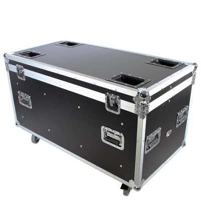 ProX ATA Utility Flight Travel Heavy-Duty Storage Road Case with 4" in casters – 47.2"x23.6"x23.6" Exterior