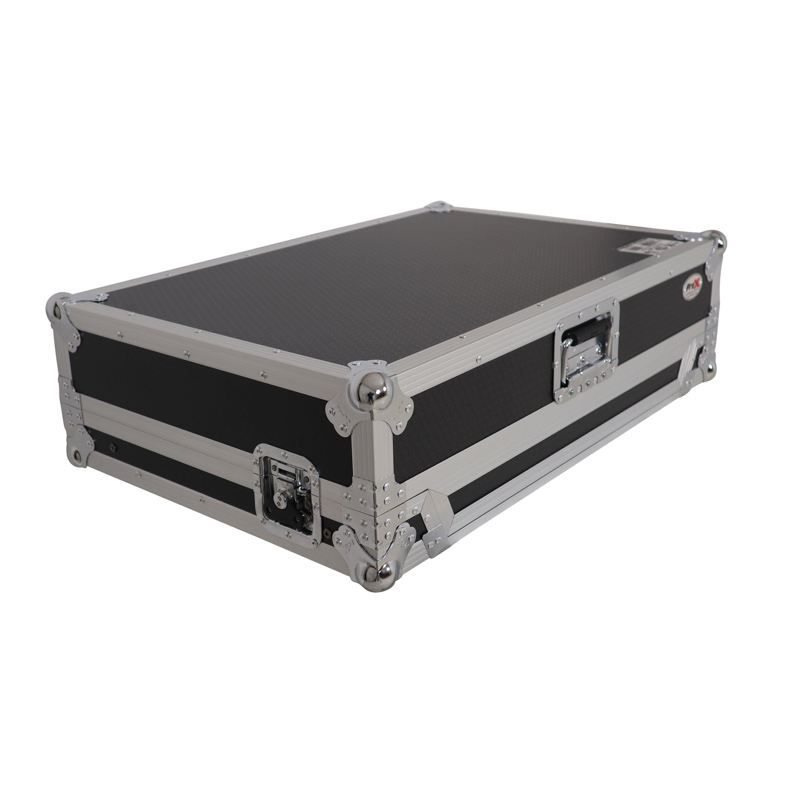 ProX Universal Flight Style Road Case for Large Sized DJ Controllers with Sliding Laptop Shelf