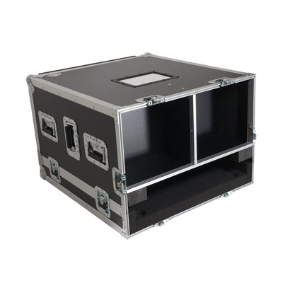 ProX ATA Digital Audio Mixer Flight Case for Waves eMotion LV1 Classic Console with Doghouse compartment and 4x Caster wheels