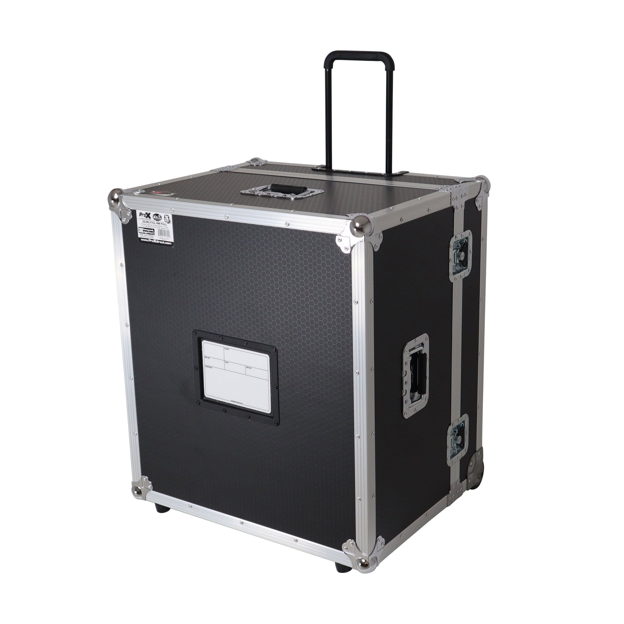 ProX ATA Flight Case Fits Waves eMotion LV1 Classic W/ Pull Handle and Wheels
