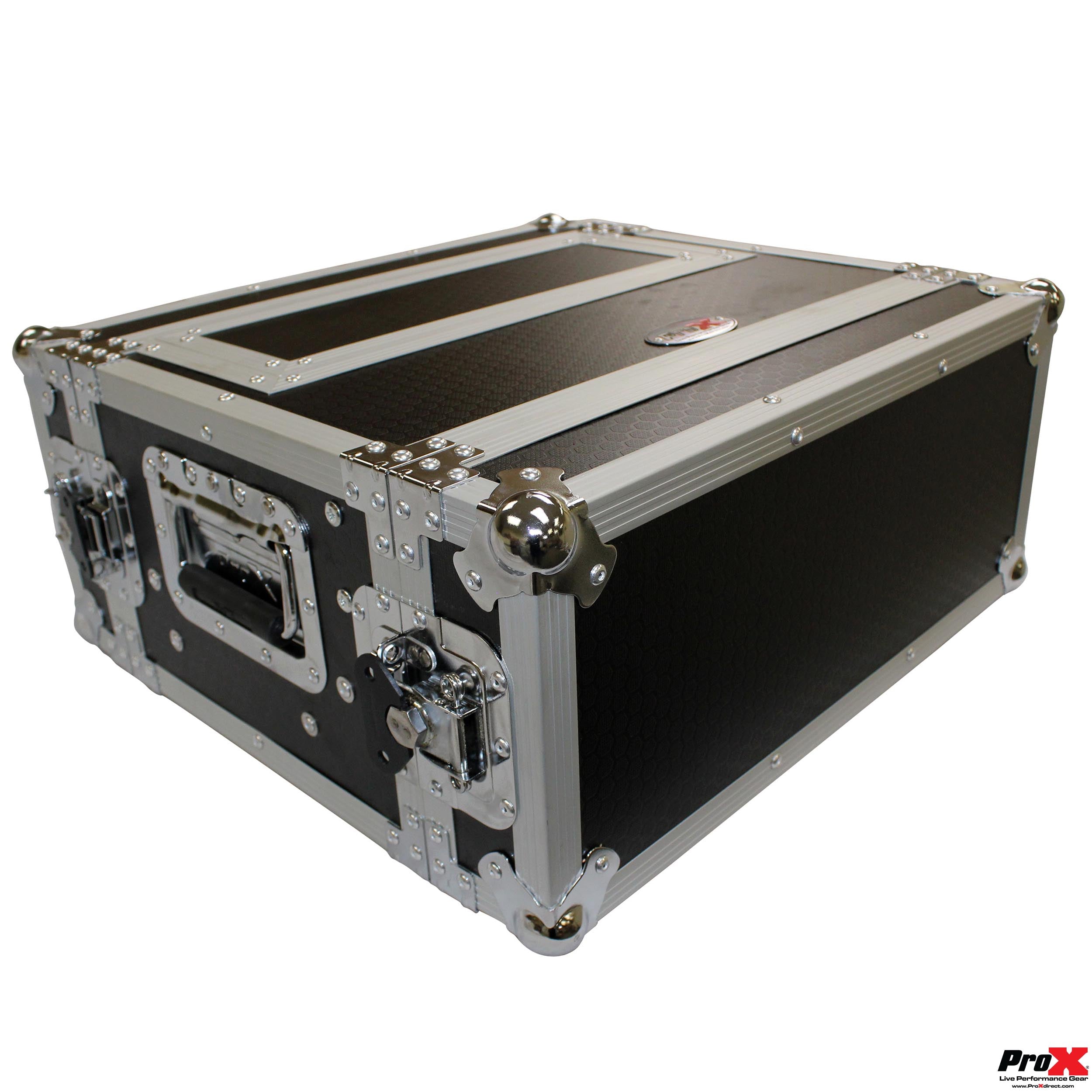ProX Flight Case ATA Style Rack Case 12 In. Deep 2U W-2U Drawer