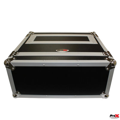ProX Flight Case ATA Style Rack Case 12 In. Deep 2U W-2U Drawer