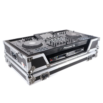 ProX ATA Flight Case For Pioneer XDJ-XZ DJ Controller with 1U Rack Space and Wheels