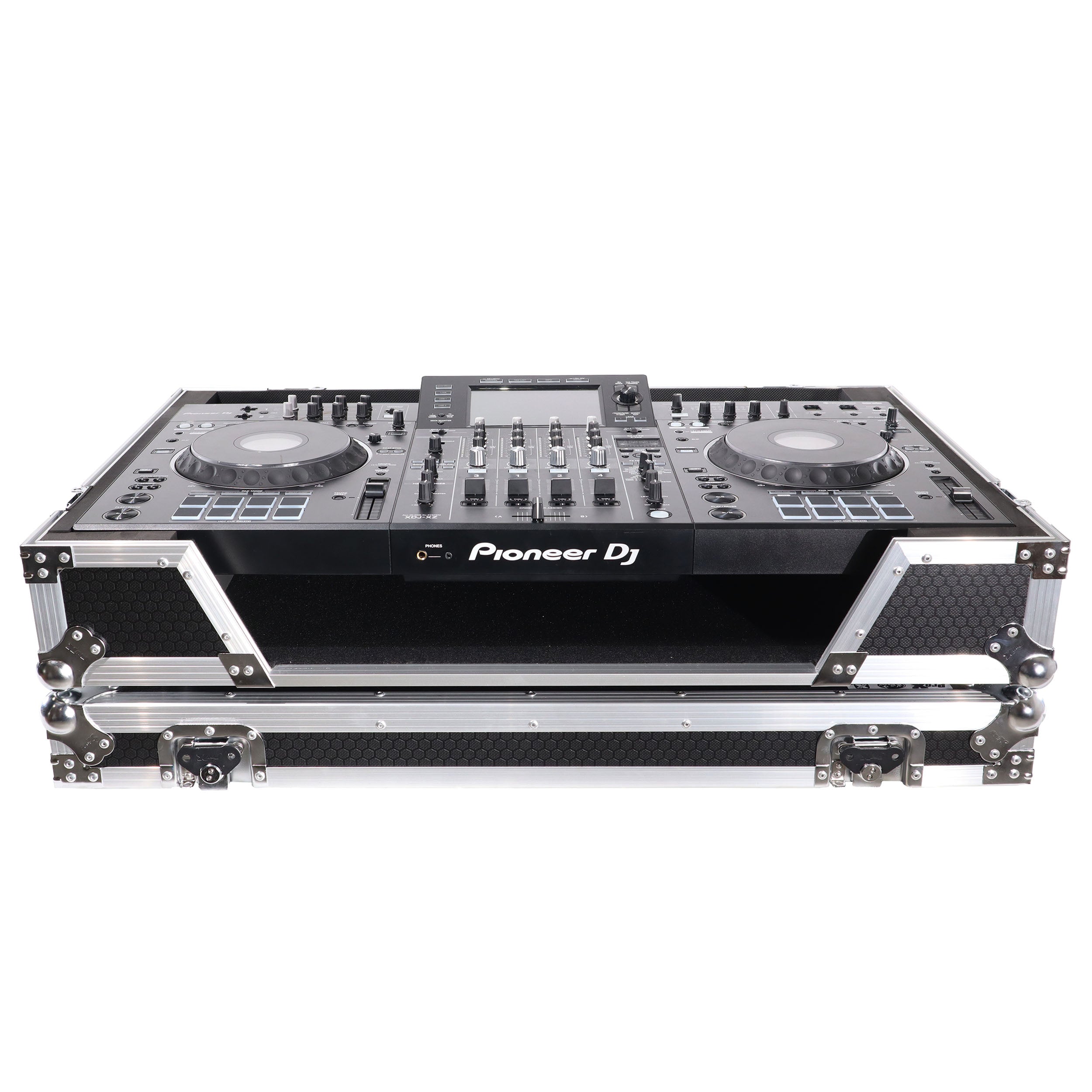 ProX ATA Flight Case For Pioneer XDJ-XZ DJ Controller with 1U Rack Space and Wheels