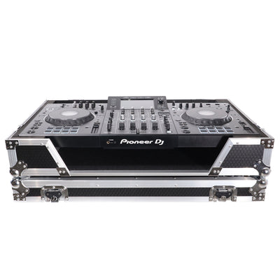 ProX ATA Flight Case For Pioneer XDJ-XZ DJ Controller with 1U Rack Space and Wheels