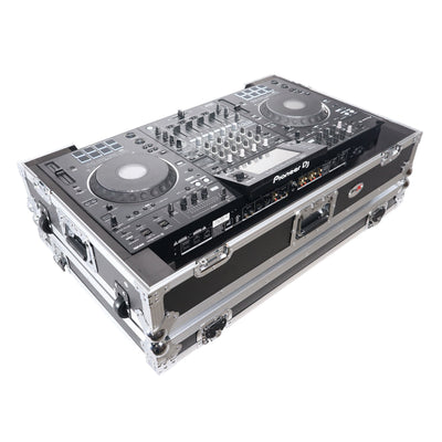 ProX ATA Flight Case For Pioneer XDJ-XZ DJ Controller with 1U Rack Space and Wheels
