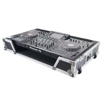 ProX ATA Flight Case For Pioneer XDJ-XZ DJ Controller with 1U Rack Space and Wheels