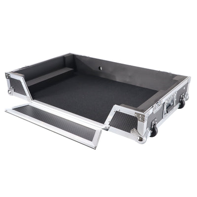 ProX ATA Flight Case For Pioneer XDJ-XZ DJ Controller with 1U Rack Space and Wheels