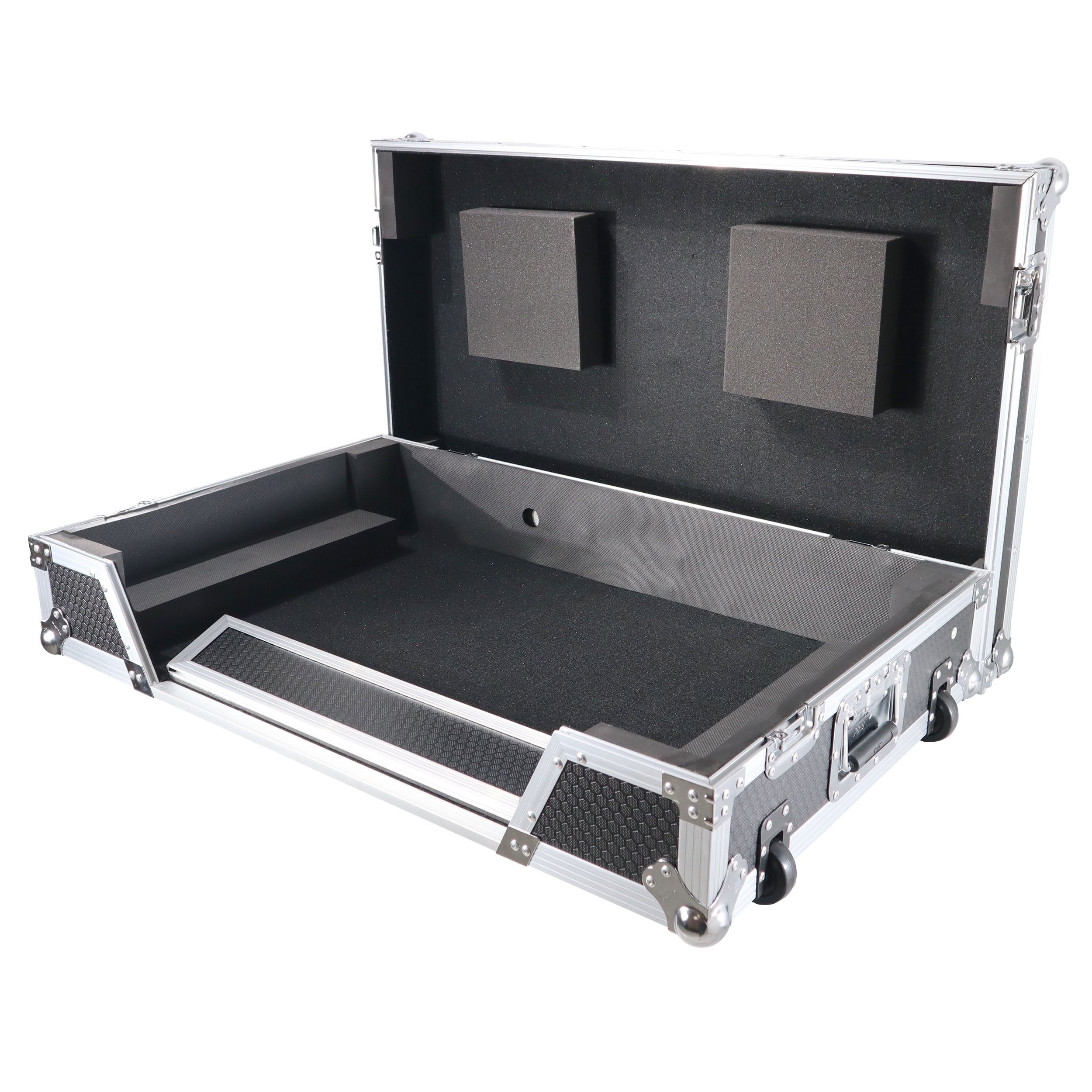 ProX ATA Flight Case For Pioneer XDJ-XZ DJ Controller with 1U Rack Space and Wheels