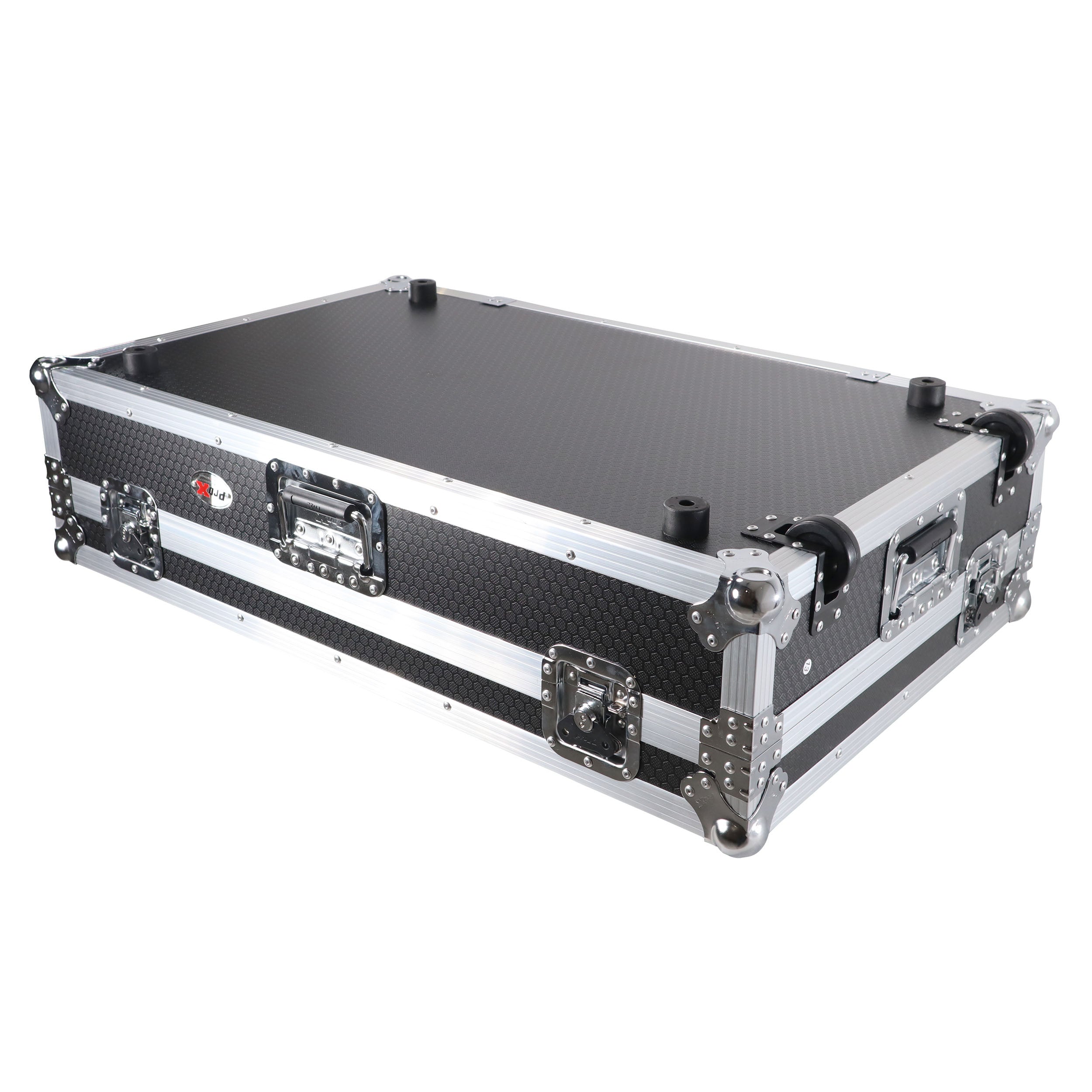ProX ATA Flight Case For Pioneer XDJ-XZ DJ Controller with 1U Rack Space and Wheels