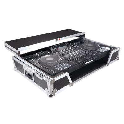 ProX ATA Flight Case For Pioneer XDJ-XZ DJ Controller with Laptop Shelf 1U Rack Space and Wheels