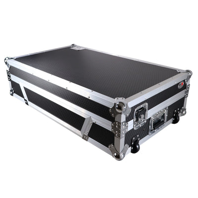 ProX ATA Flight Case For Pioneer XDJ-XZ DJ Controller with Laptop Shelf 1U Rack Space and Wheels
