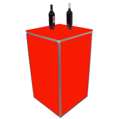 ProX Lumo Stage Acrylic Stage 2'x2'x42" Platform Cube Light Box Section for Disco Style Dance Floor