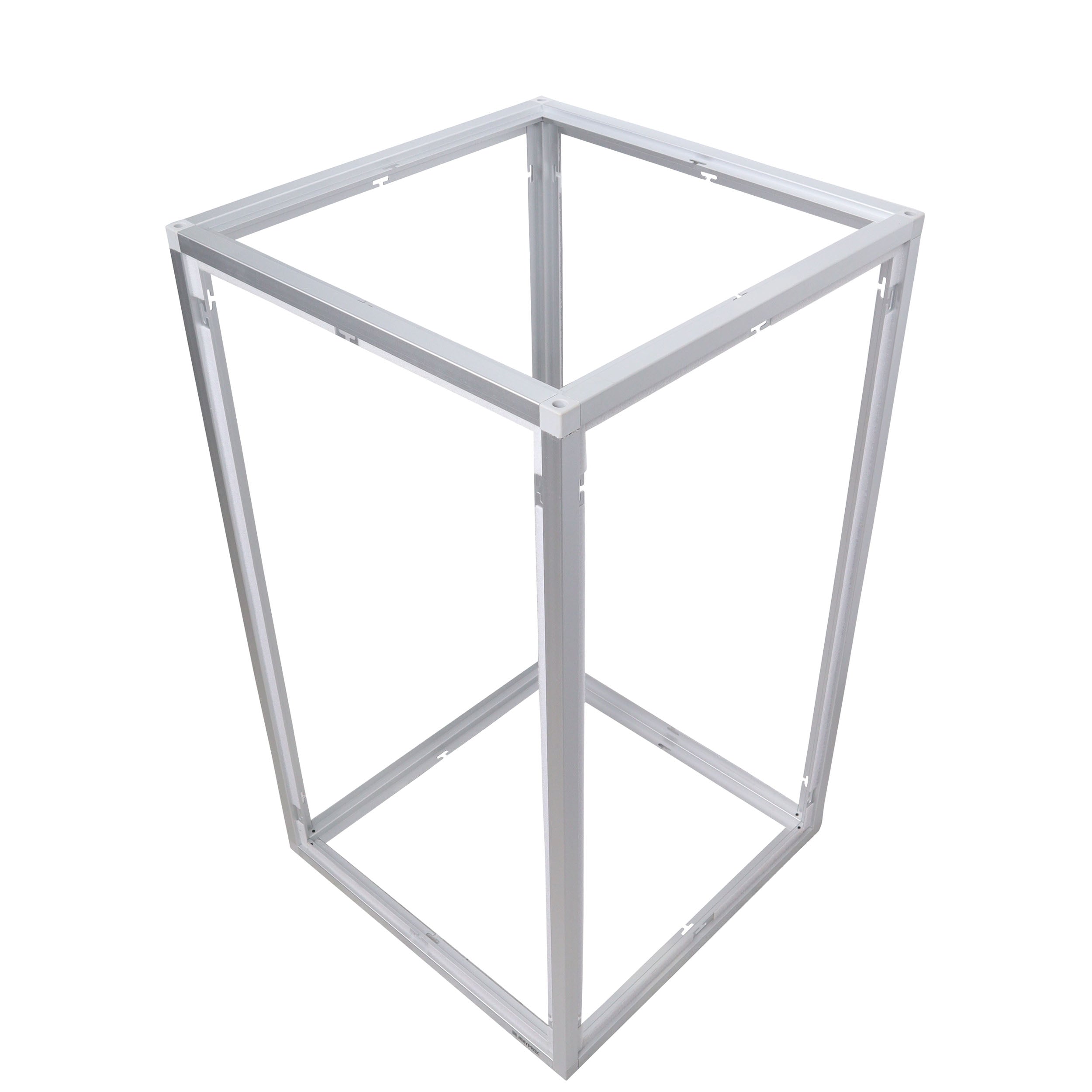 ProX Lumo Stage Acrylic Stage 2'x2'x42" Platform Cube Light Box Section for Disco Style Dance Floor
