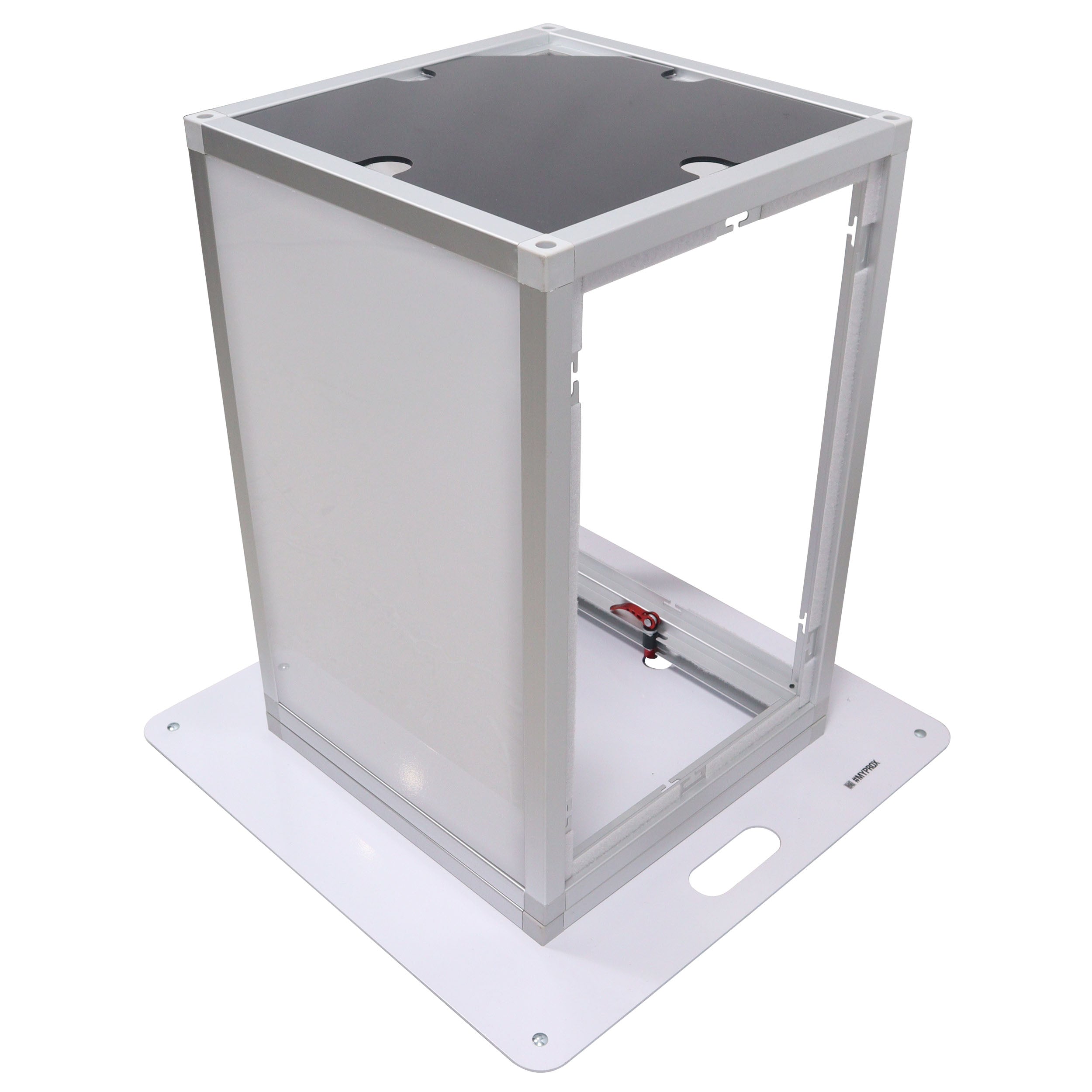 ProX Lumo Stage Acrylic Pillar 6' Column Cube Section Display Pedestal and Base for LED DJ Stage Lighting Dance Floor