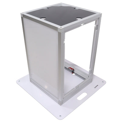 ProX Lumo Stage Acrylic Pillar 6' Column Cube Section Display Pedestal and Base for LED DJ Stage Lighting Dance Floor